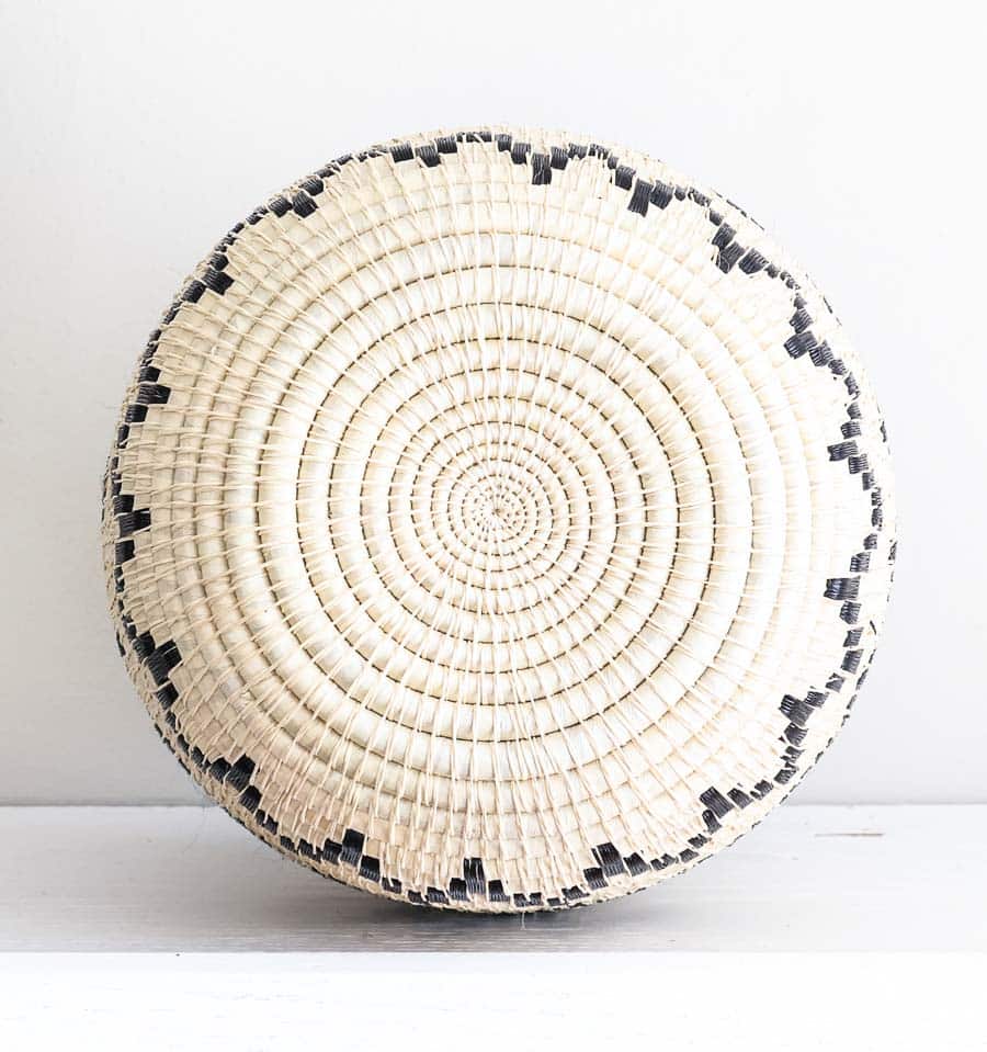 Lluvia Woven Decorative Basket