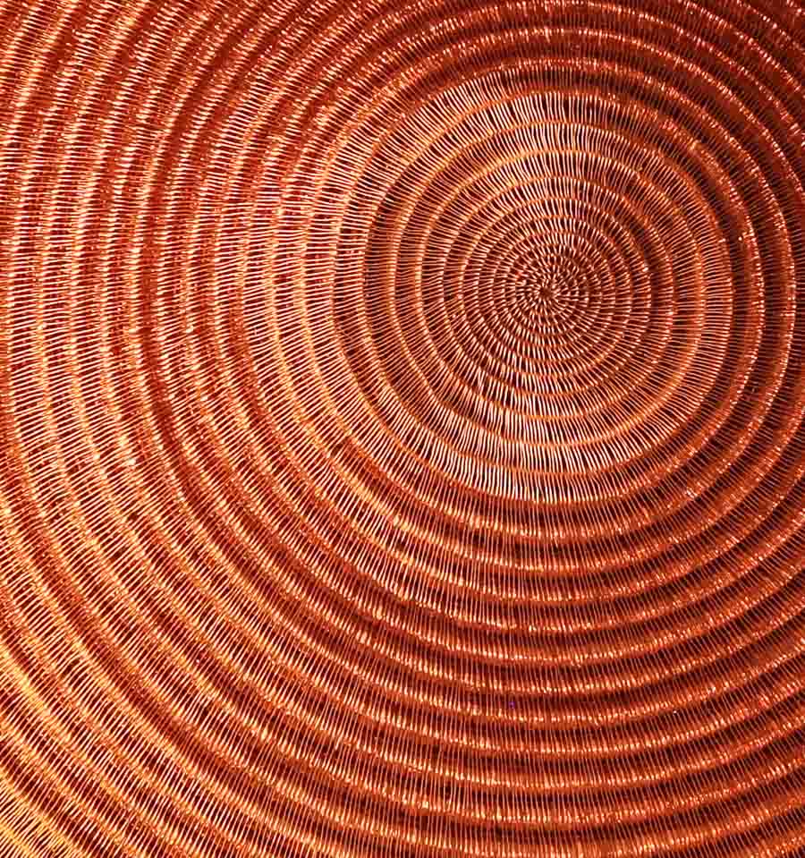 Molten Woven Decorative Plate