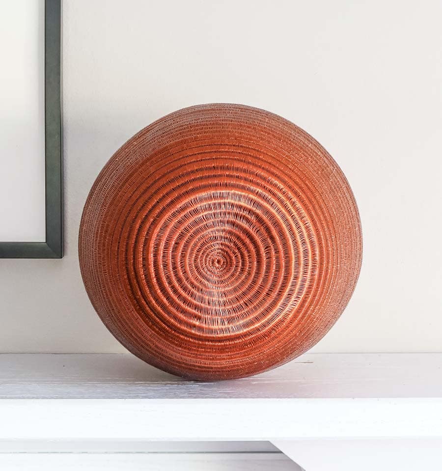 Tapered Woven Decorative Basket