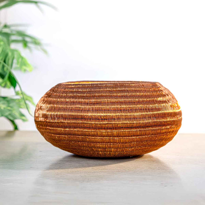 Cobre Woven Decorative Basket