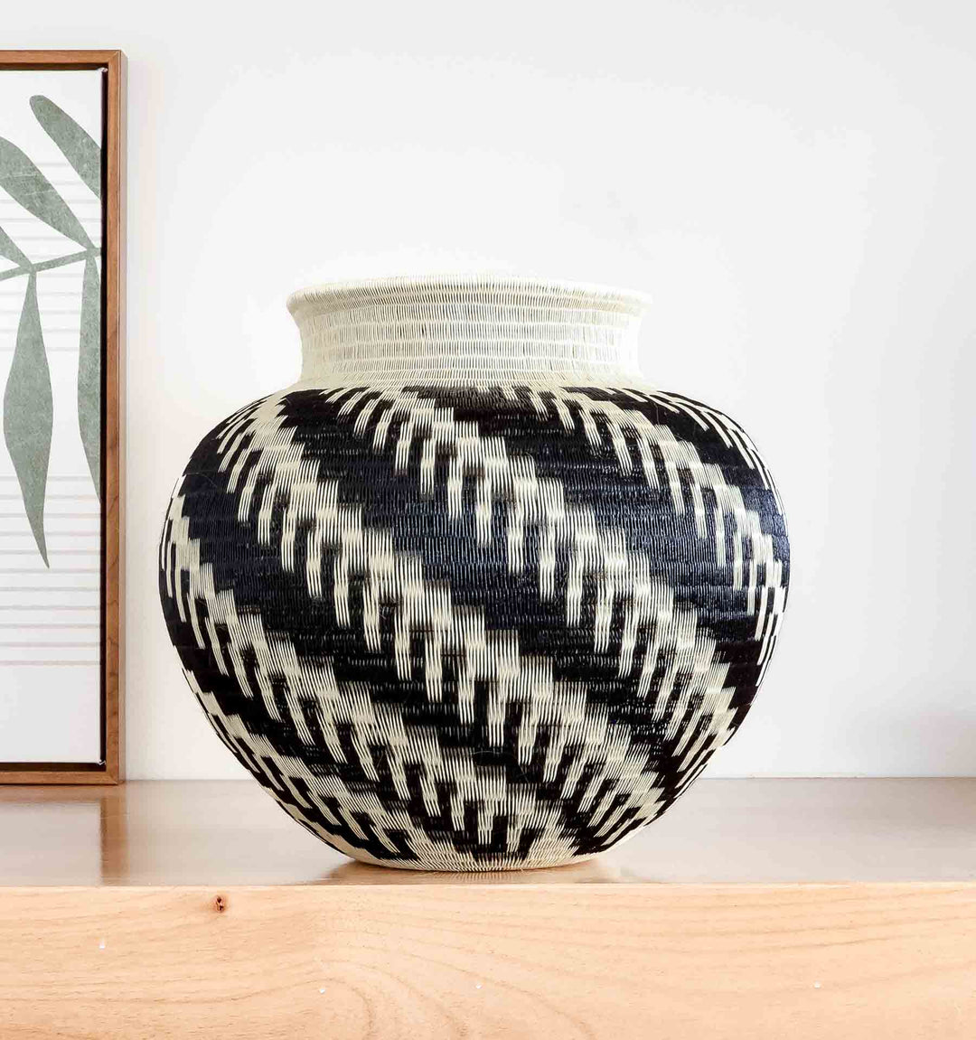 Musica Woven Decorative Basket