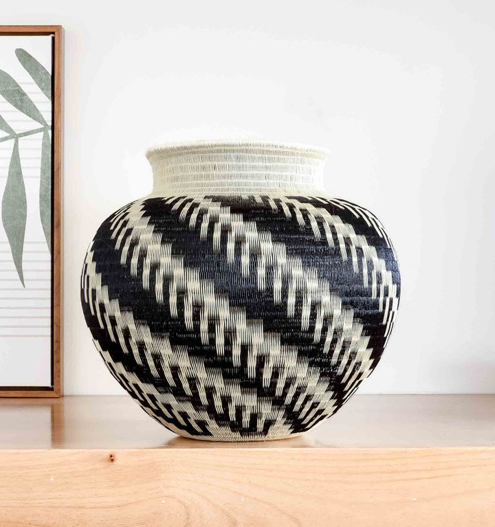 Musica Woven Decorative Basket
