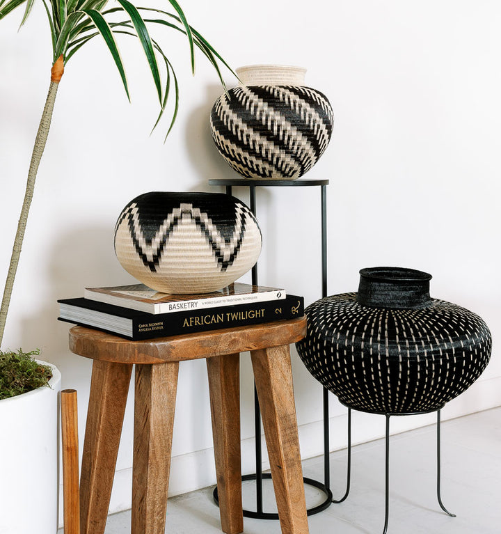 Musica Woven Decorative Basket