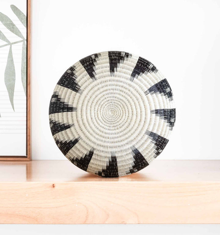 Darts Woven Decorative Basket