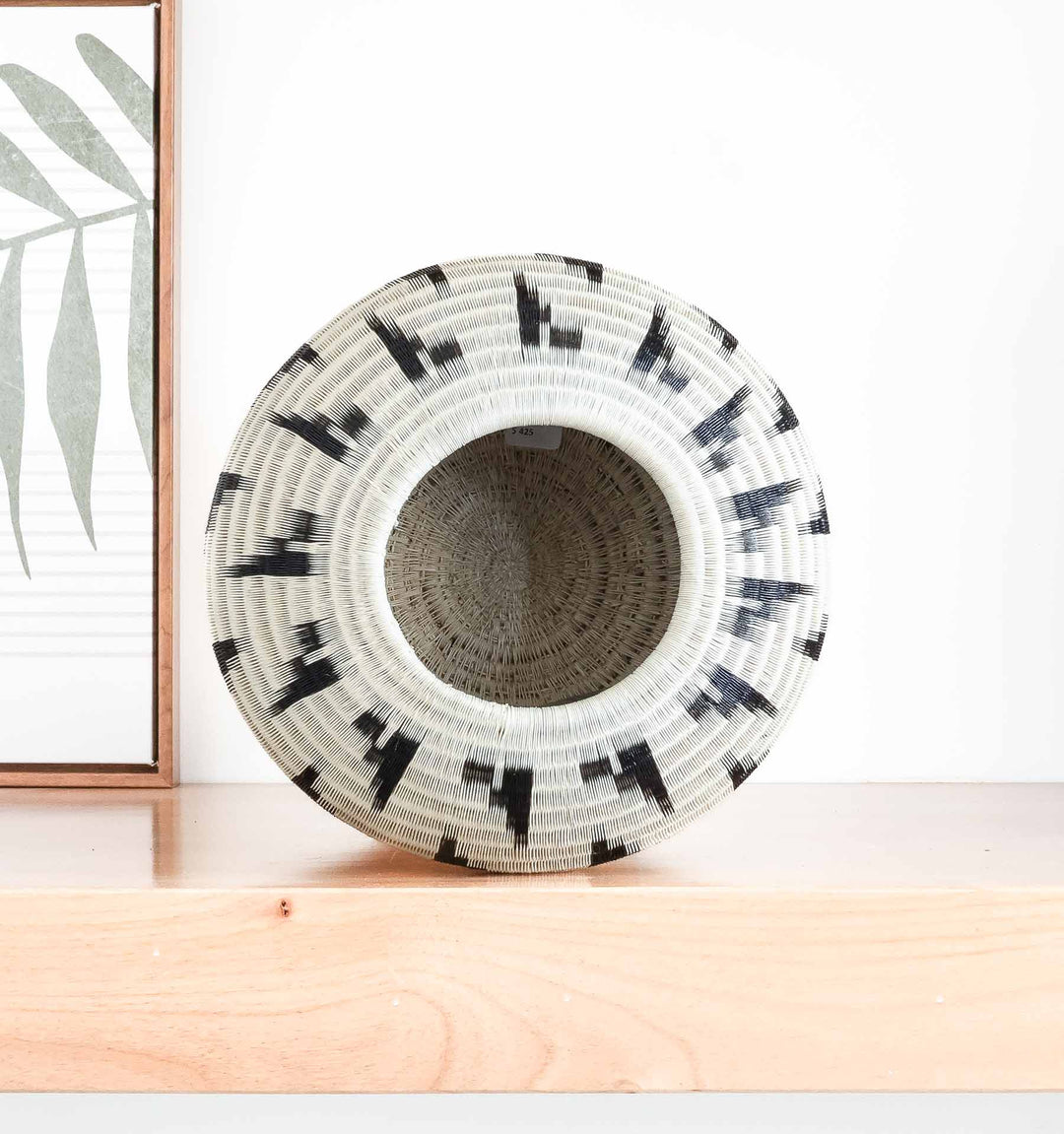 Darts Woven Decorative Basket