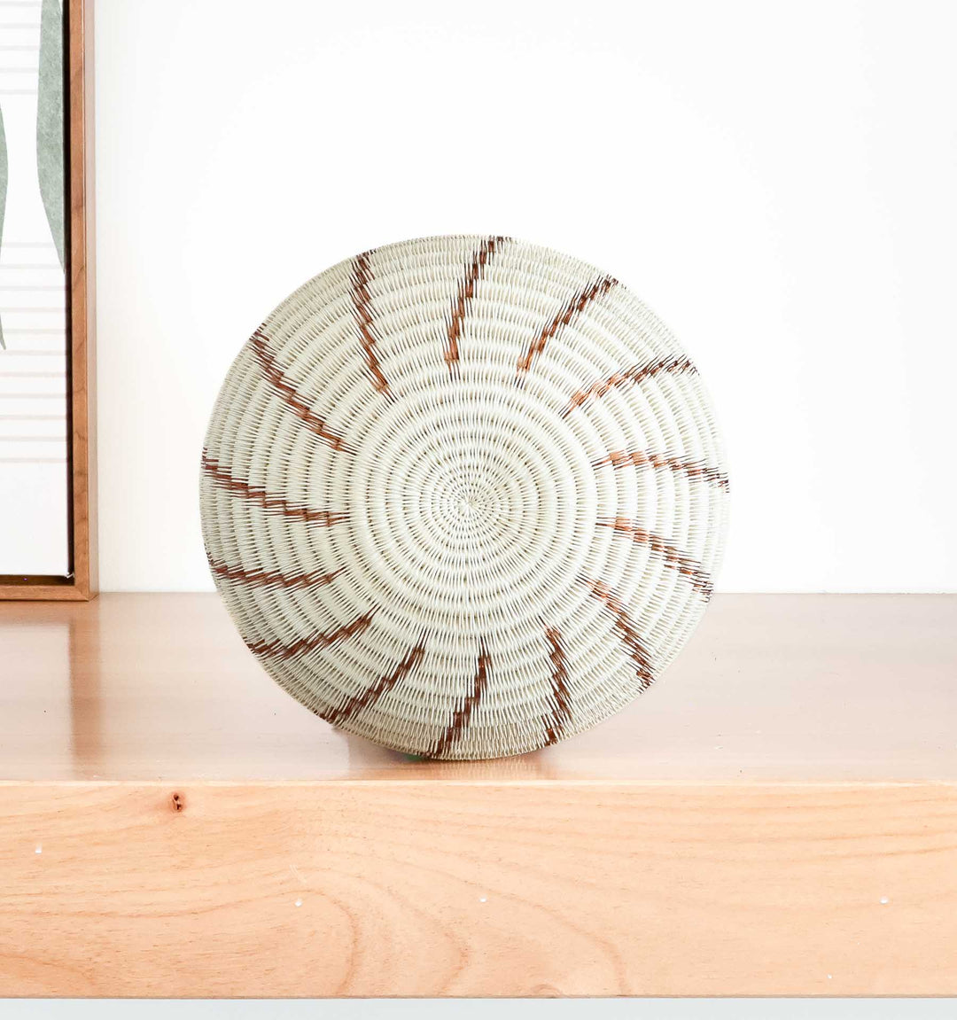 Swirls Woven Decorative Basket