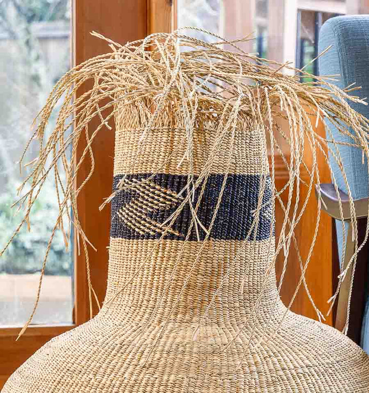 Lightening Woven Decorative Basket