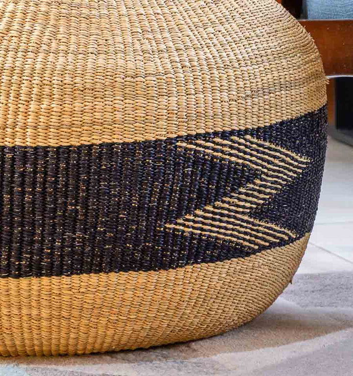 Lightening Woven Decorative Basket