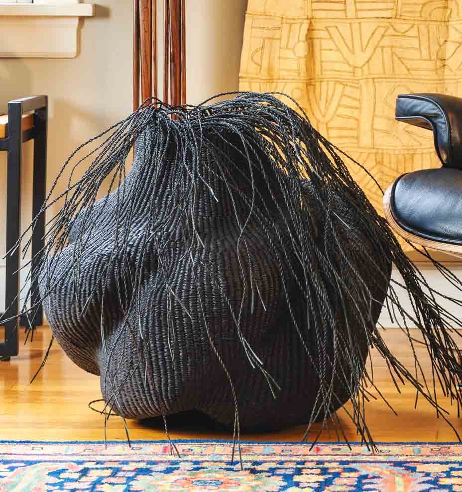 Hairy Decorative Basket