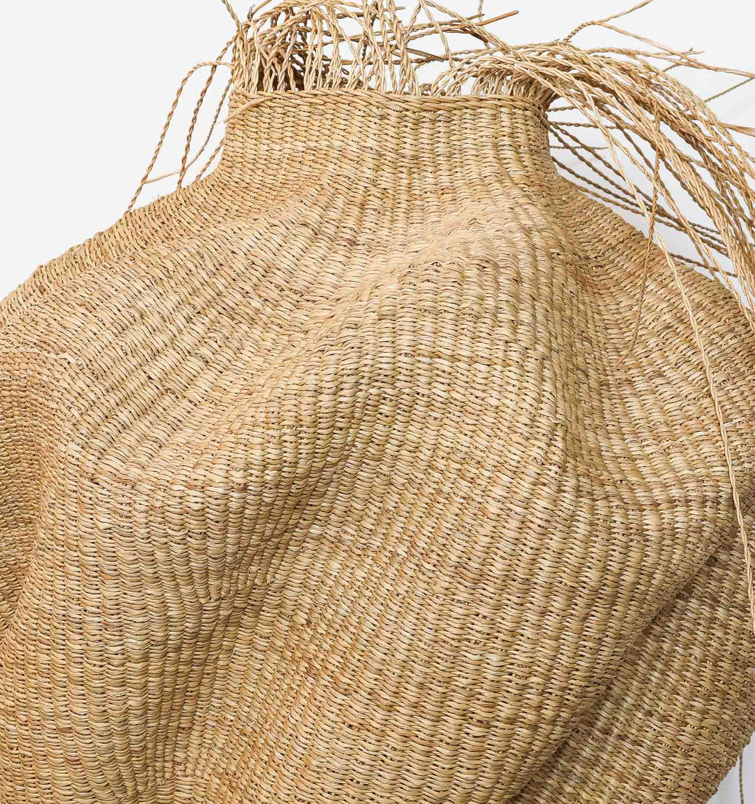 Natural Waves Statement Basket