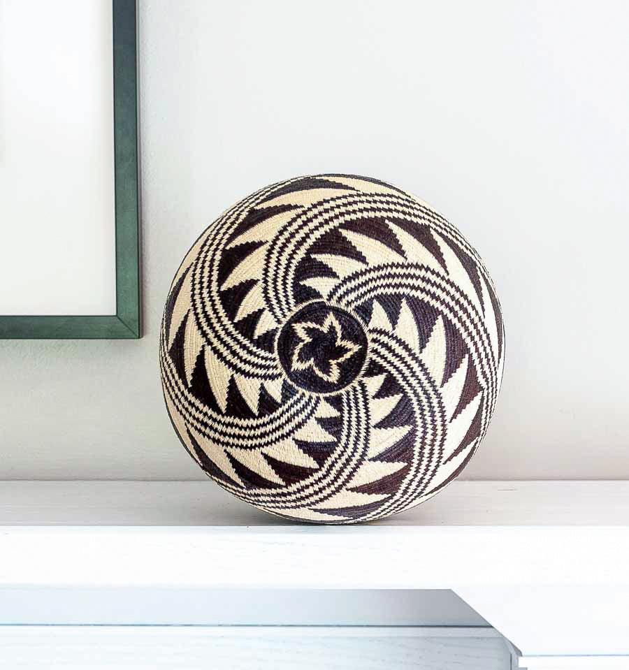Outlined Woven Basket