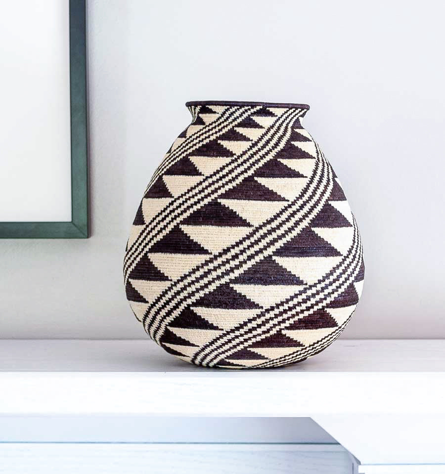 Outlined Woven Basket