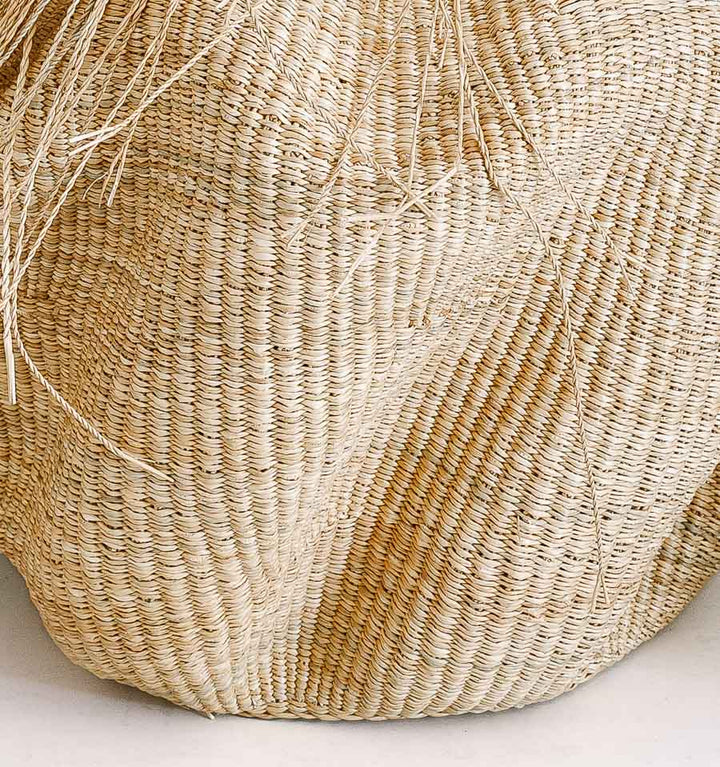 Natural Waves Statement Basket