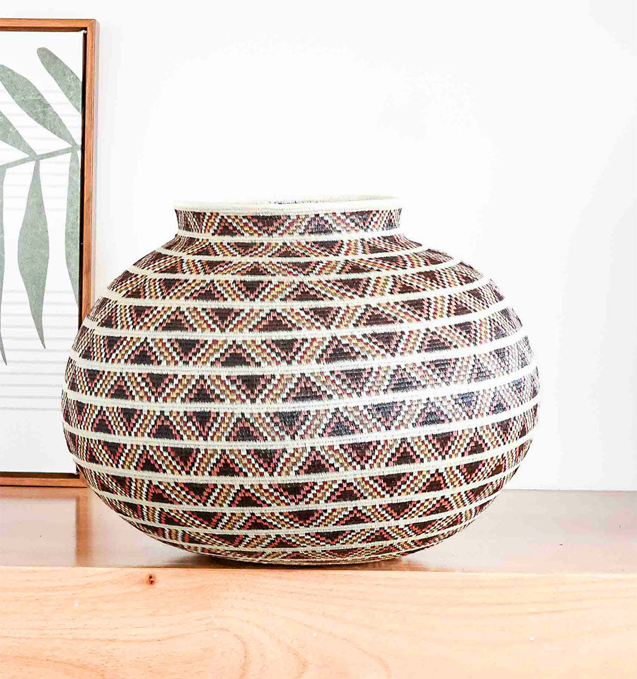 Snake Belly Woven Basket