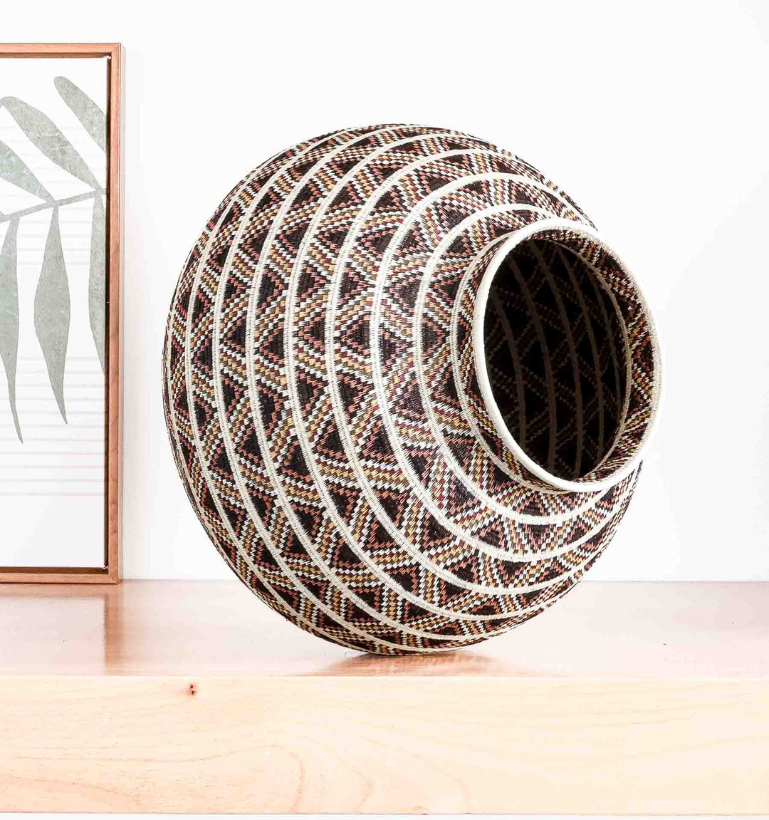 Snake Belly Woven Basket
