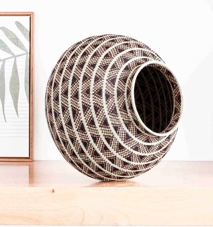 Snake Belly Woven Basket