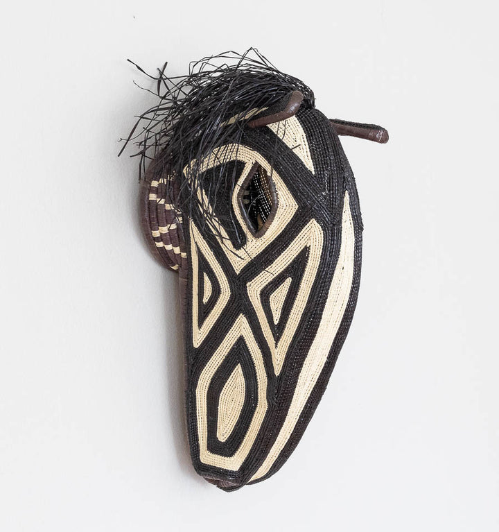 Darktrail Horse Woven Animal Mask