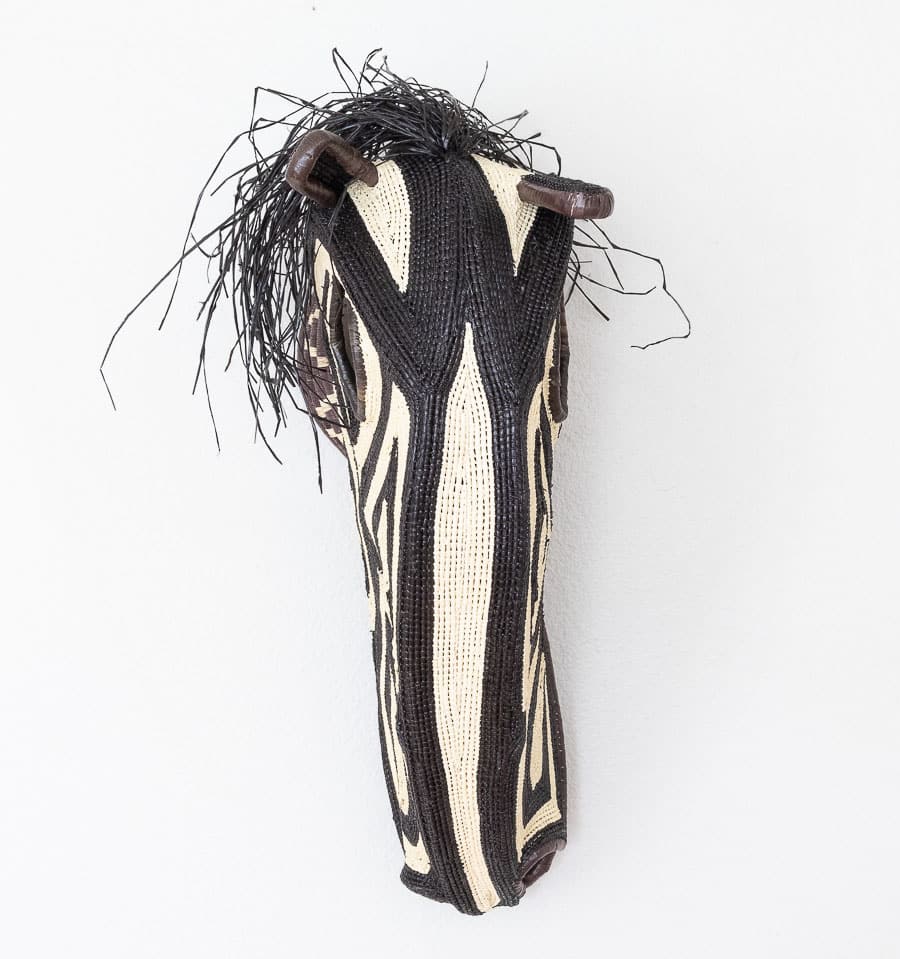 Darktrail Horse Woven Animal Mask