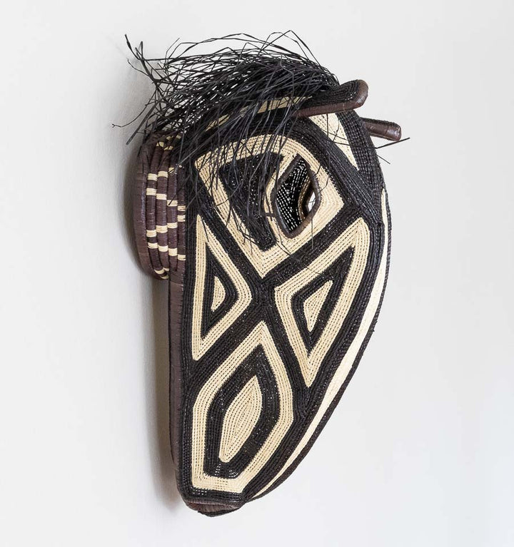 Darktrail Horse Woven Animal Mask