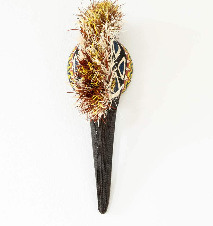 Dusklight Hummingbird Woven Animal Mask