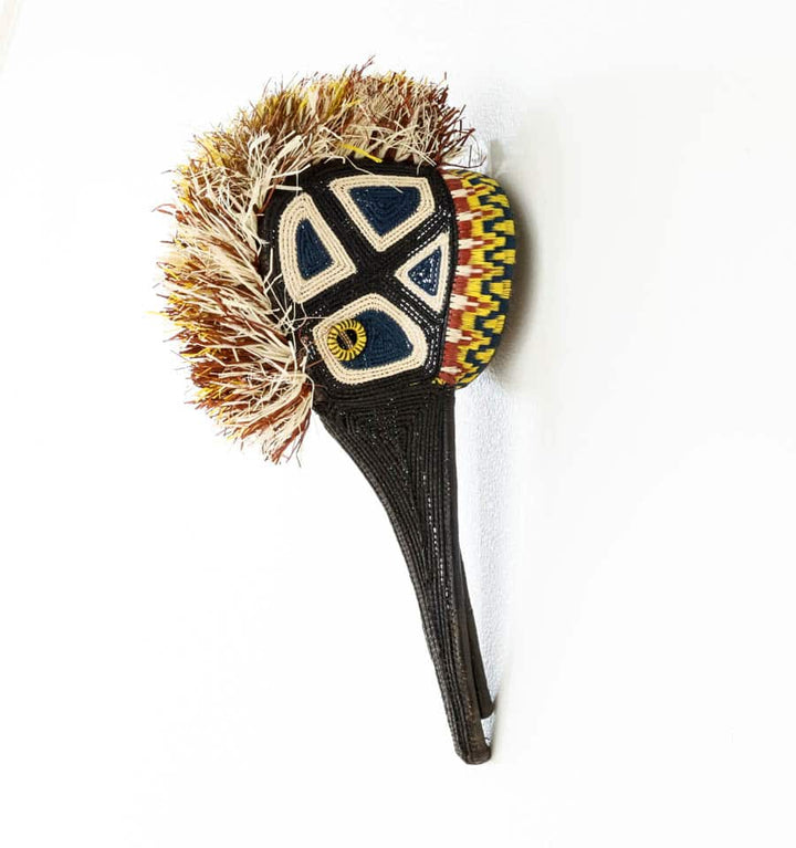 Dusklight Hummingbird Woven Animal Mask