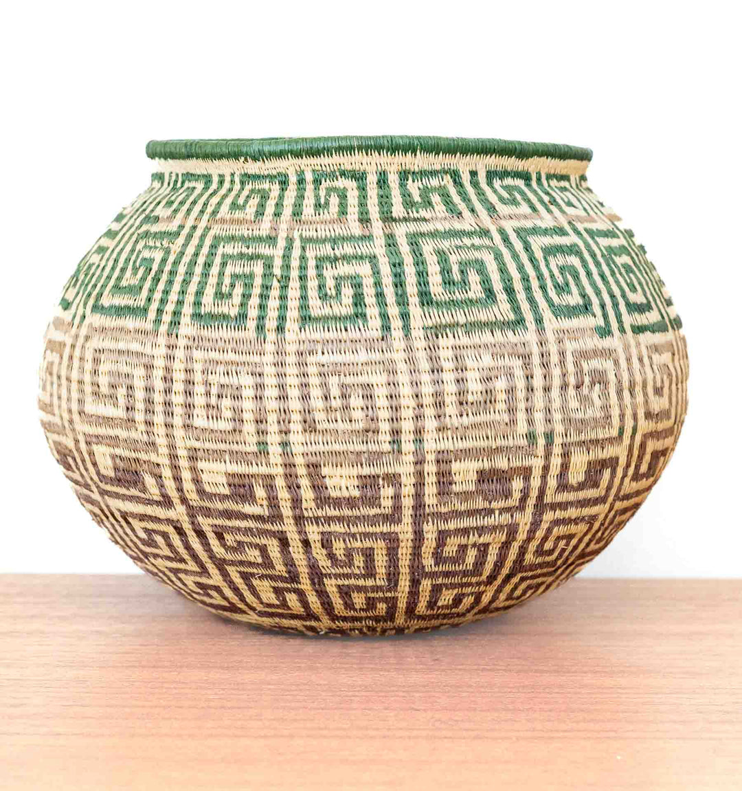 Emerald Labyrinth Wounaan Basket