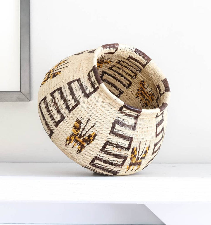 Vintage Chimán Woven Basket