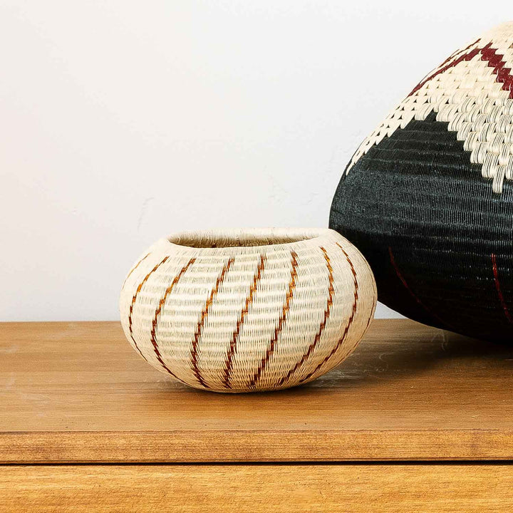 Caracol Woven Decorative Basket