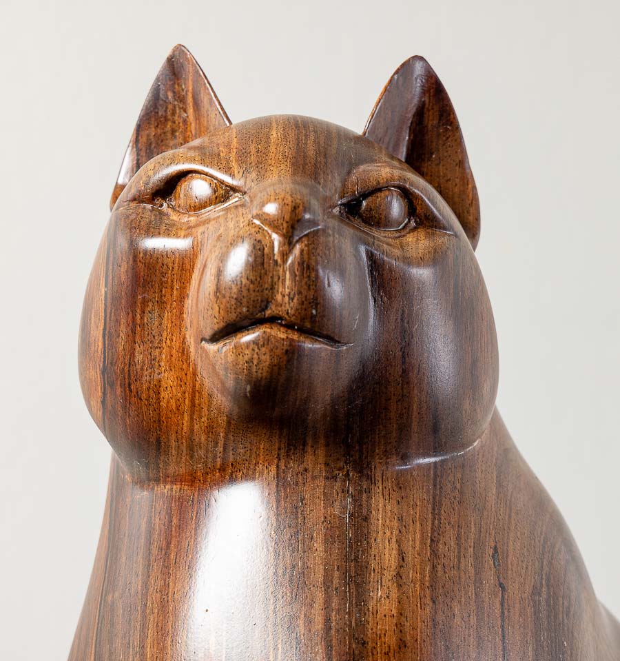 Woven tribal spirit dolls and hand-carved cocobolo animals created by Indigenous Wounaan and Ticuna artists — sculptural figures from RFB Woven Art