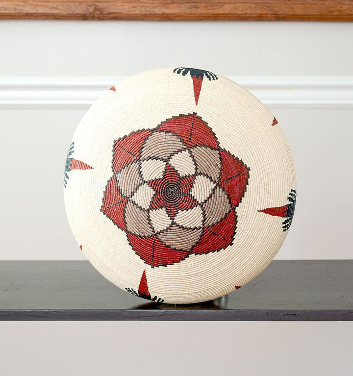Macaws Woven Basket