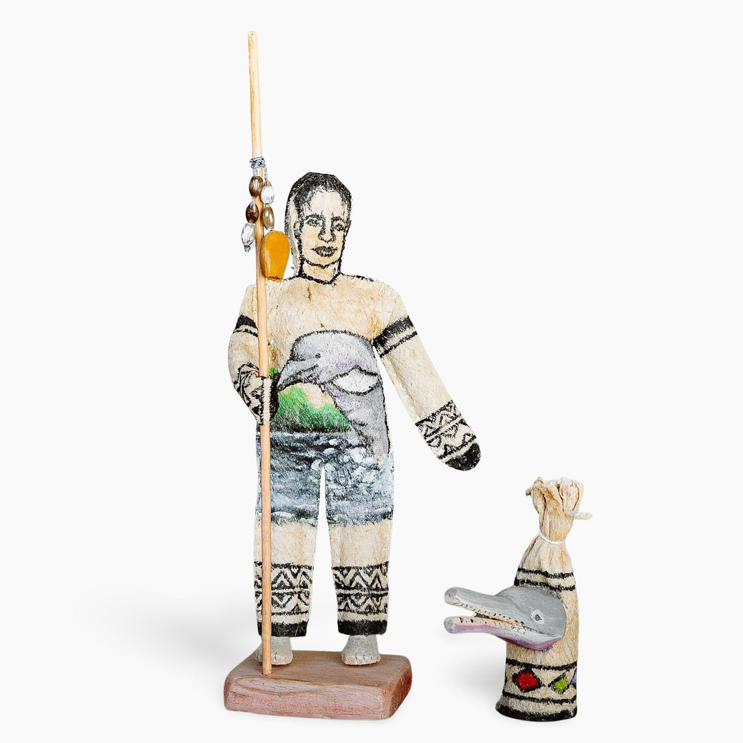 Dolphin Keeper Ticuna ceremonial doll