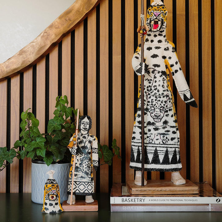 Spotted Jaguar Ticuna ceremonial doll