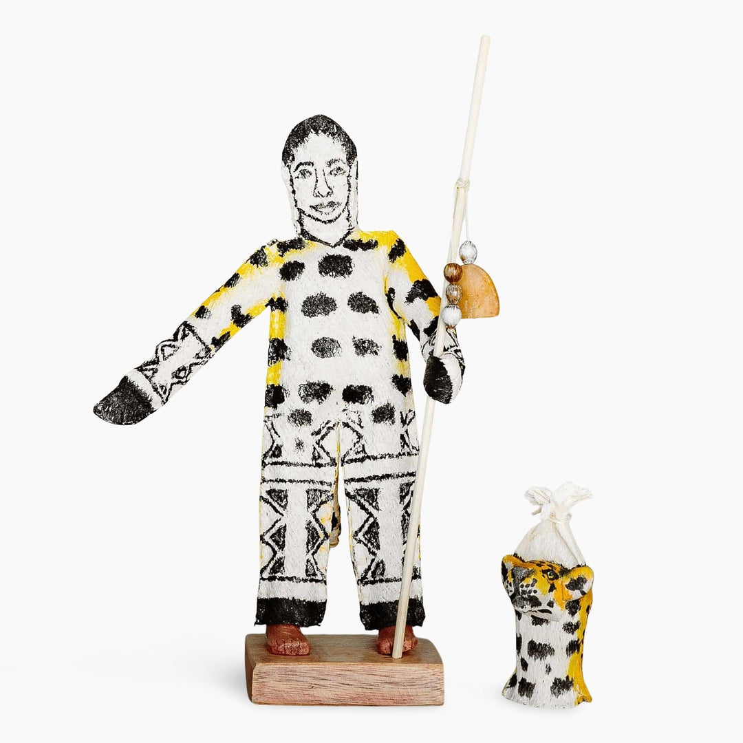 Jaguar Herald Ticuna ceremonial doll
