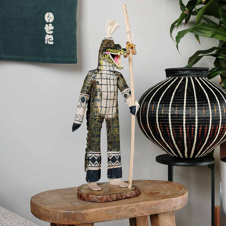 Crocodile Guardian Doll