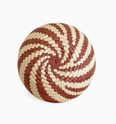 Spiral Flame Wounaan Basket