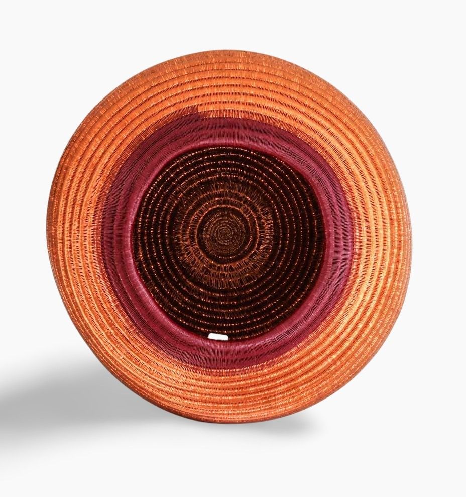 Radiant Horizon Decorative Basket