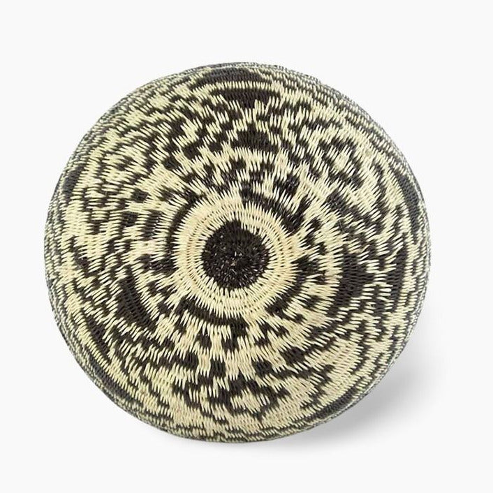 Plaited Diamonds Woven Basket