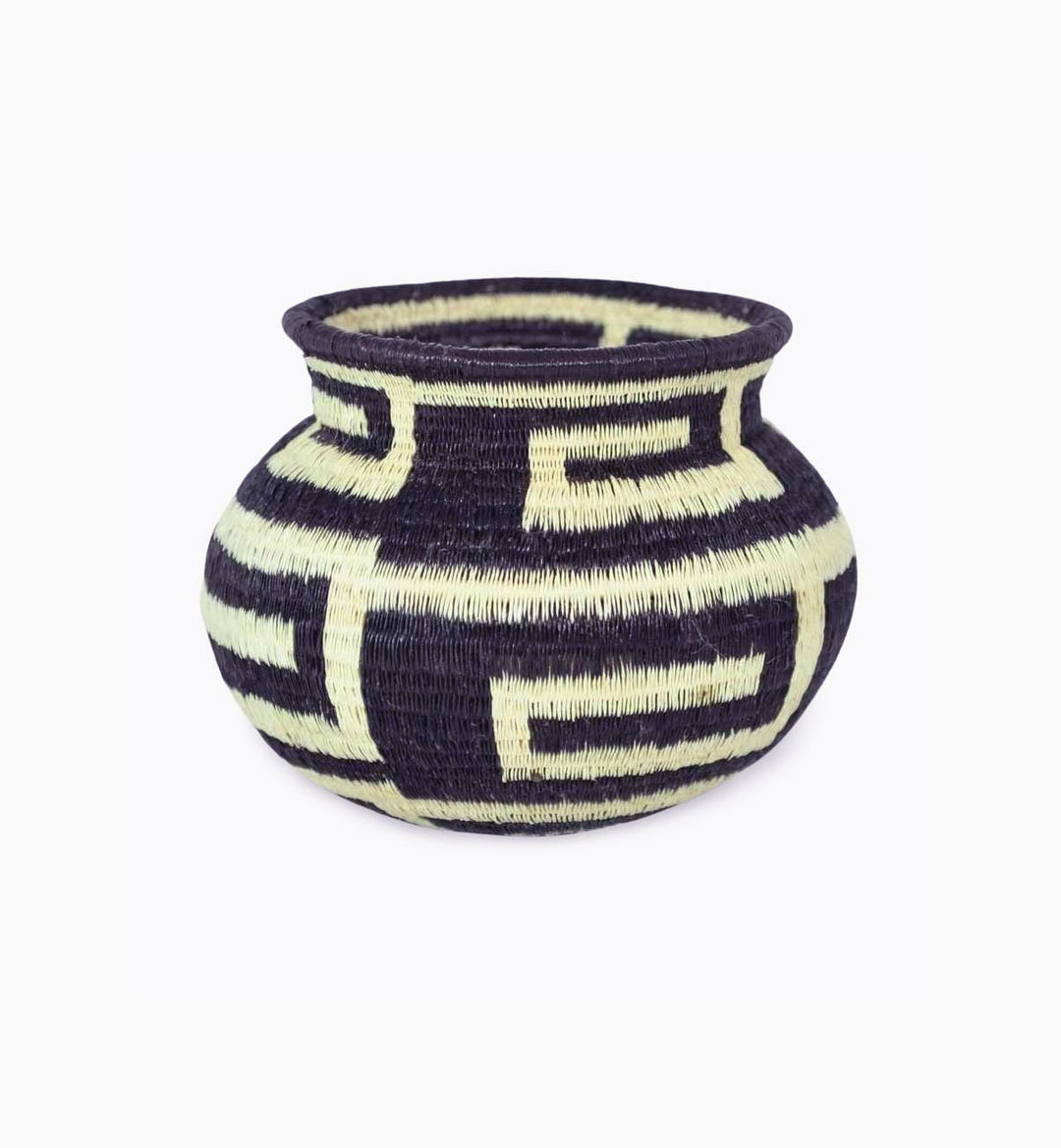 Wounaan Maze Pattern Basket