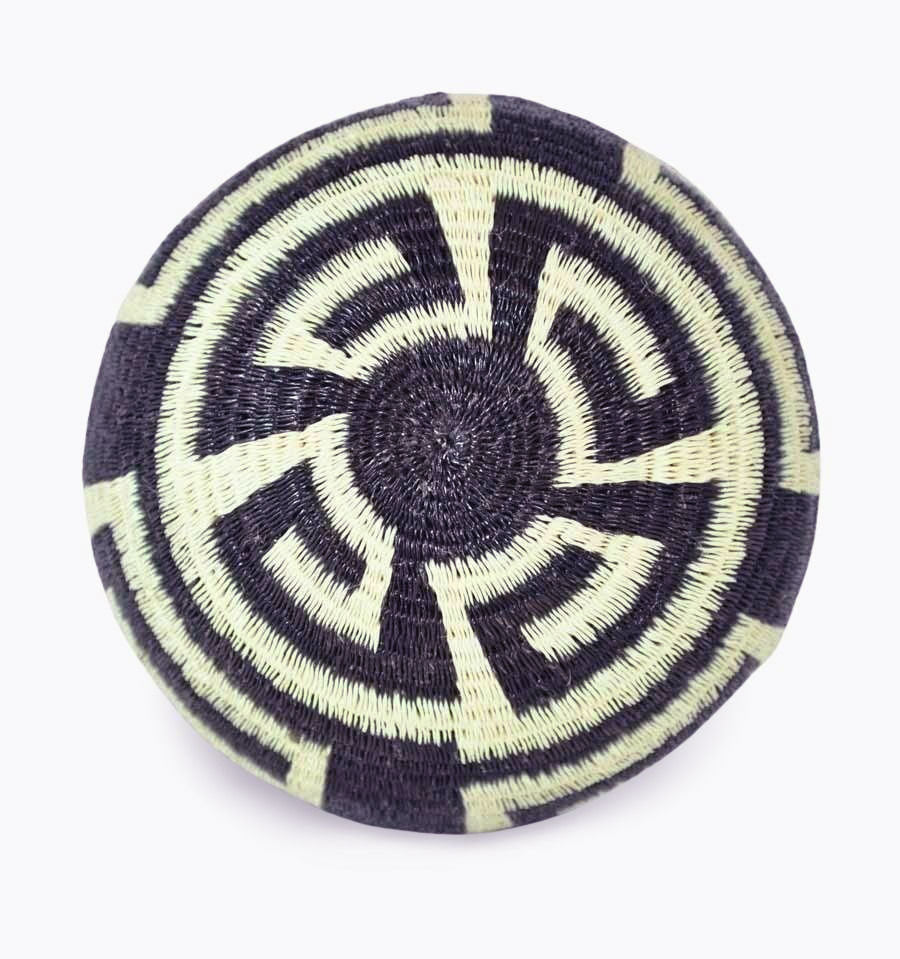 Wounaan Maze Pattern Basket