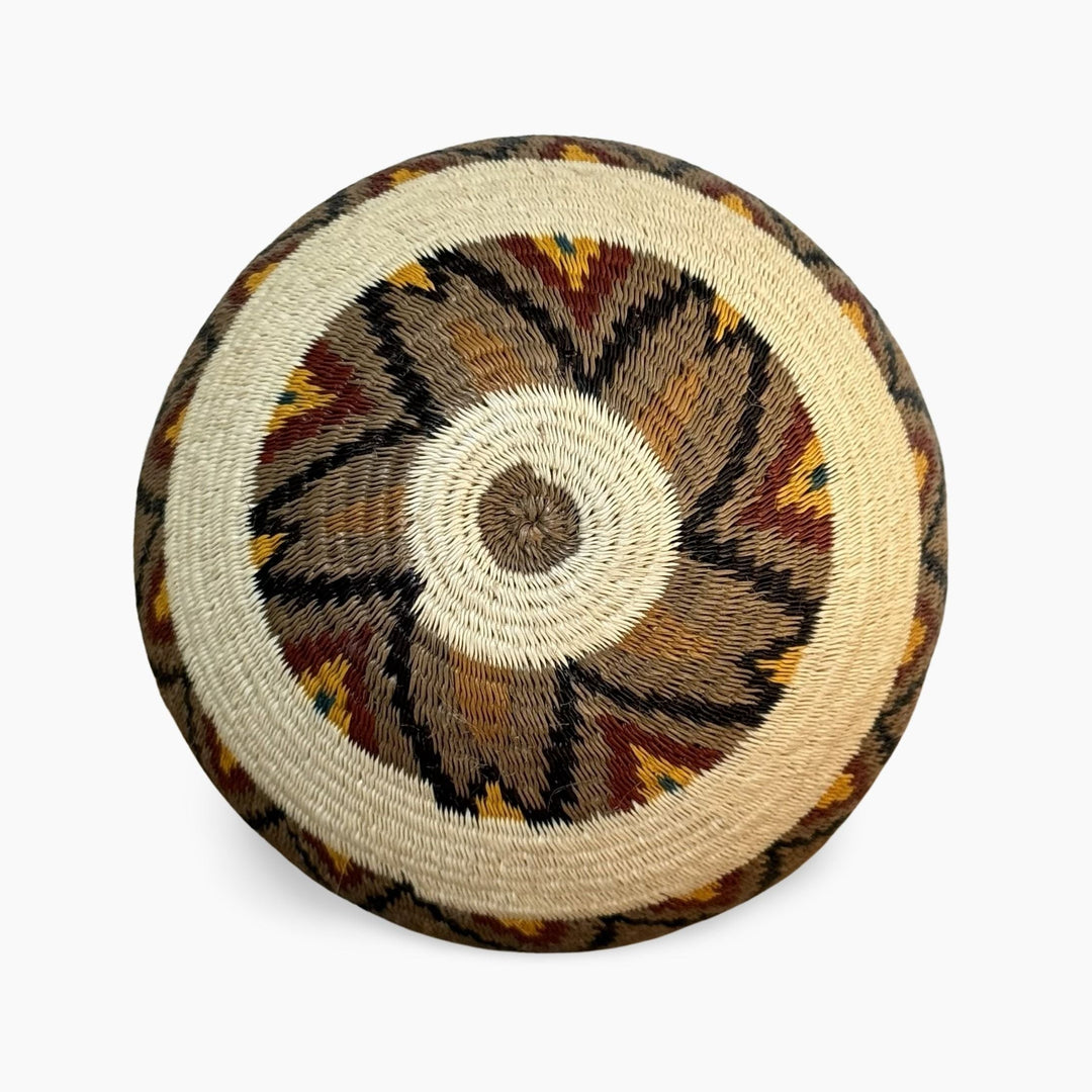 Zigzag Chevron Woven Basket