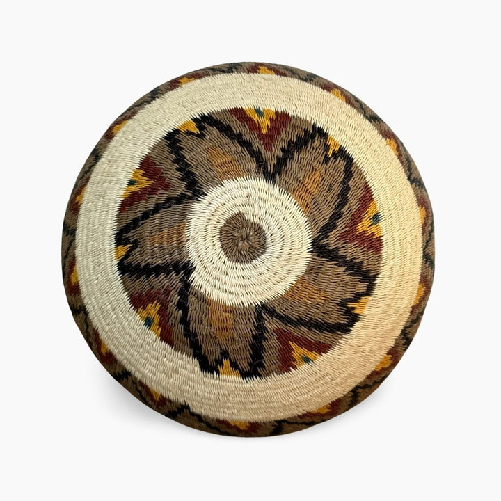 Zigzag Chevron Woven Basket