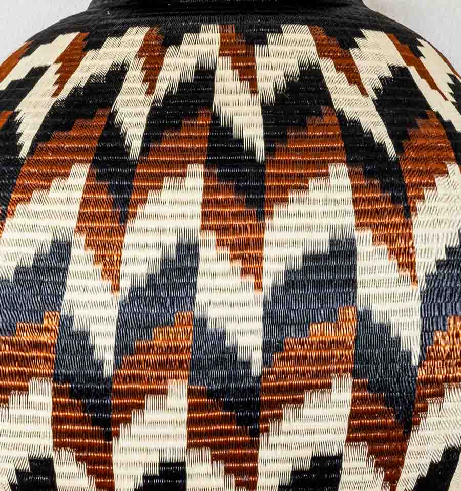 Flames Woven Basket