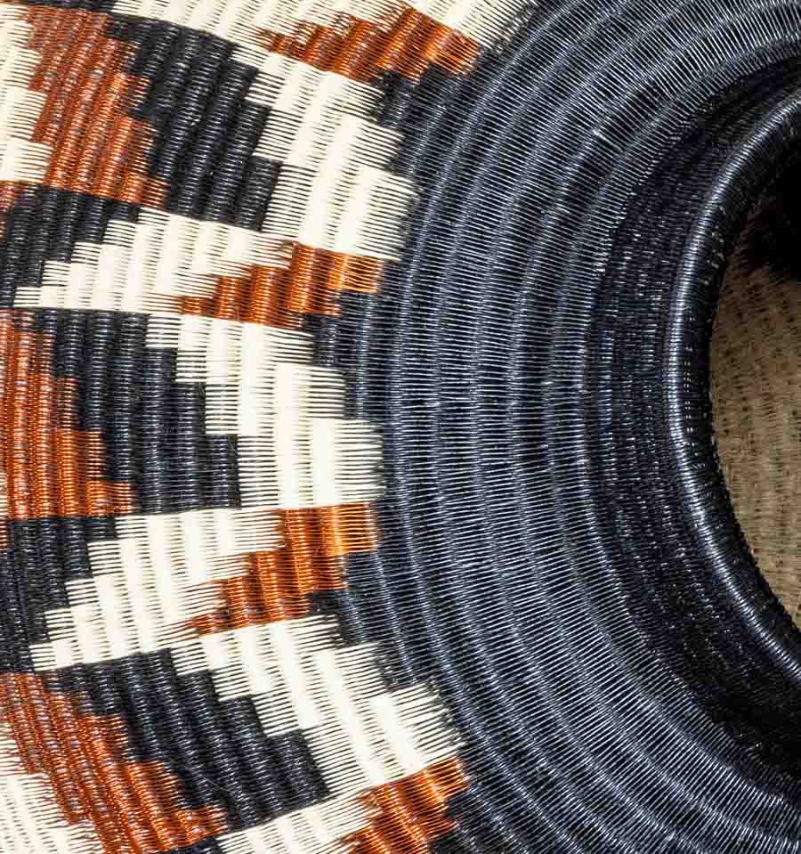 Flames Woven Basket