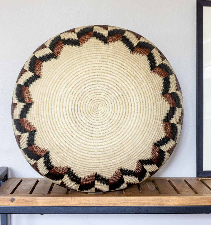 Flames Woven Basket