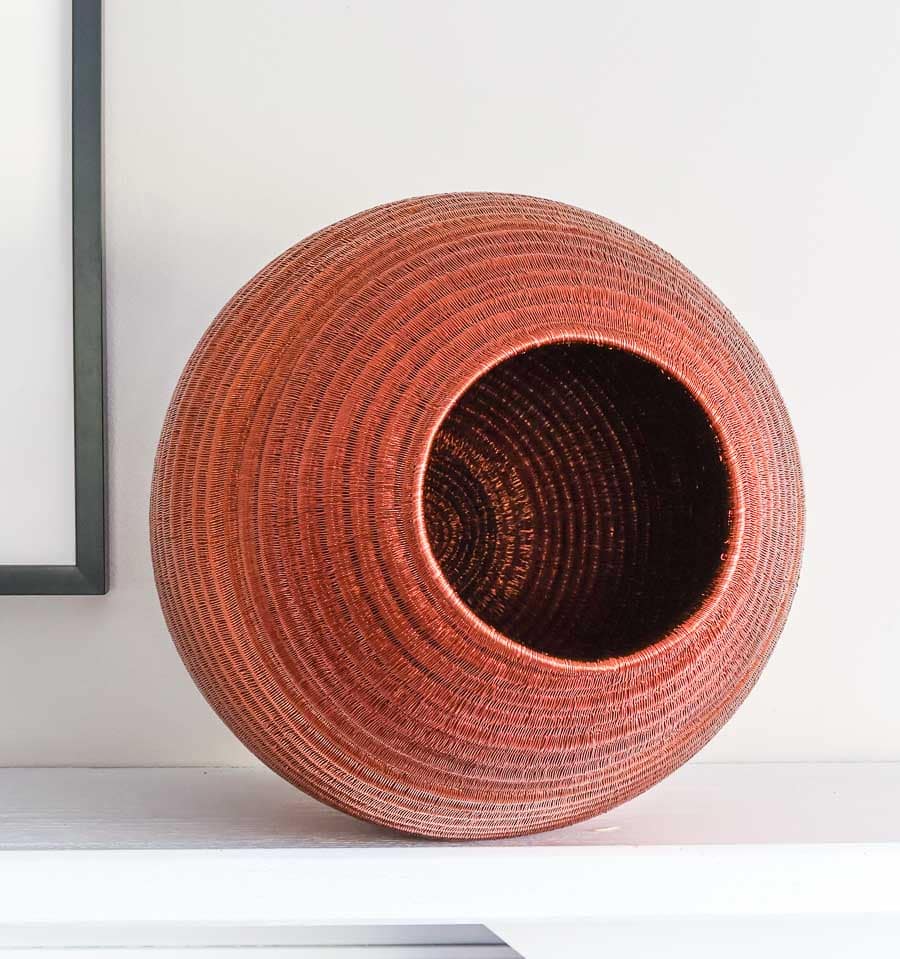 Vessel Woven Decorative Basket