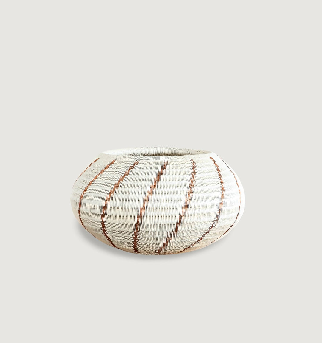 Swirls Woven Decorative Basket