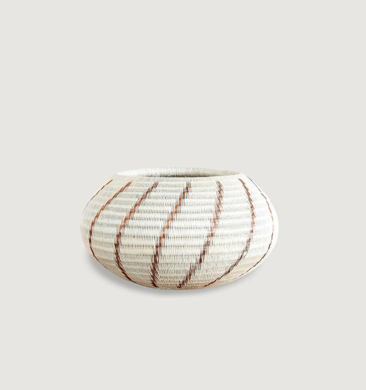 Swirls Woven Decorative Basket