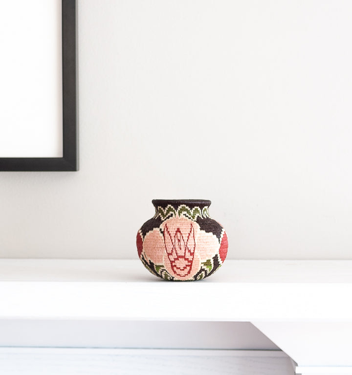 Flowers Woven Basket