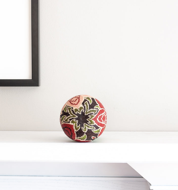 Flowers Woven Basket