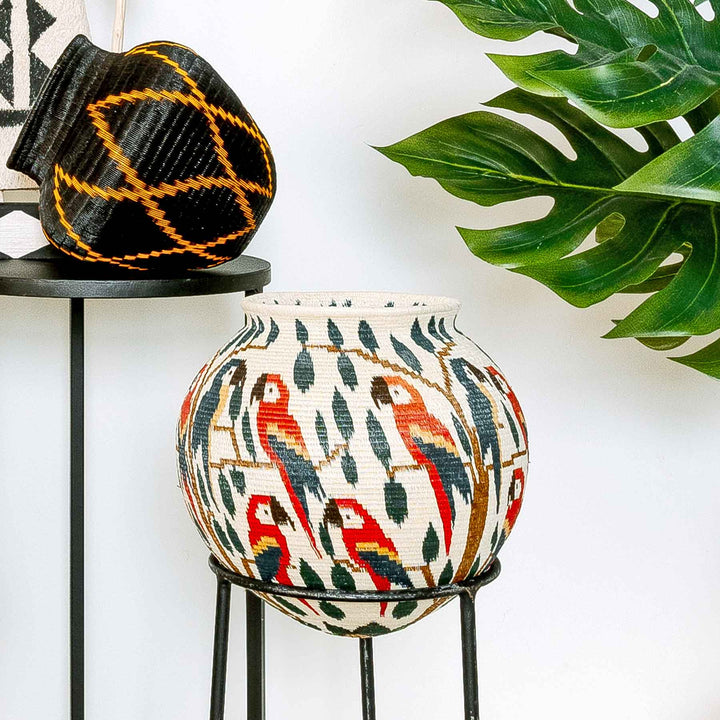 Rainforest Woven Basket